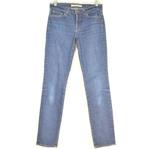 J Brand jeans SZ 27 x 29 Skinny Leg dark wash Pure